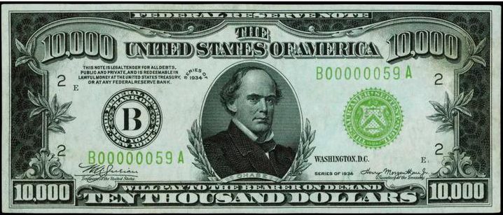 How $10 dollar bill has changed through the years