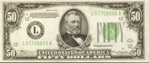 Series of 1934 $50 Bill Value – Sell Old Currency